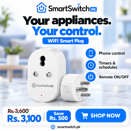 16A 3 Pin Asian Type Smart Plug  Big 3 pin