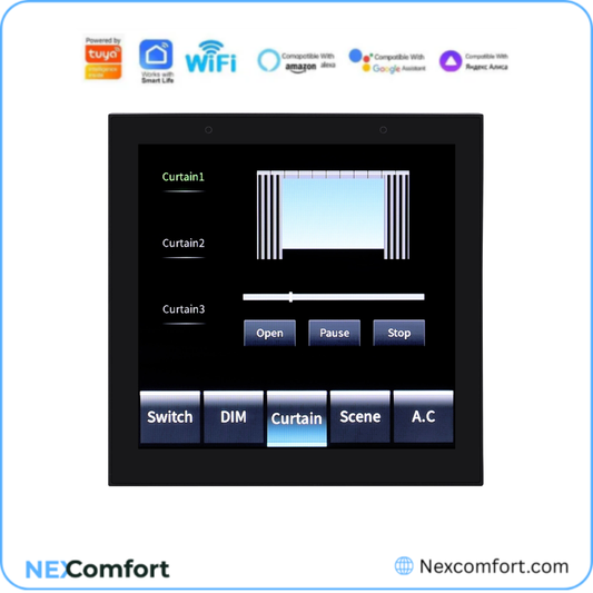 X4 4 Gang + Zigbee Smart Home Control Panel 4 Inch