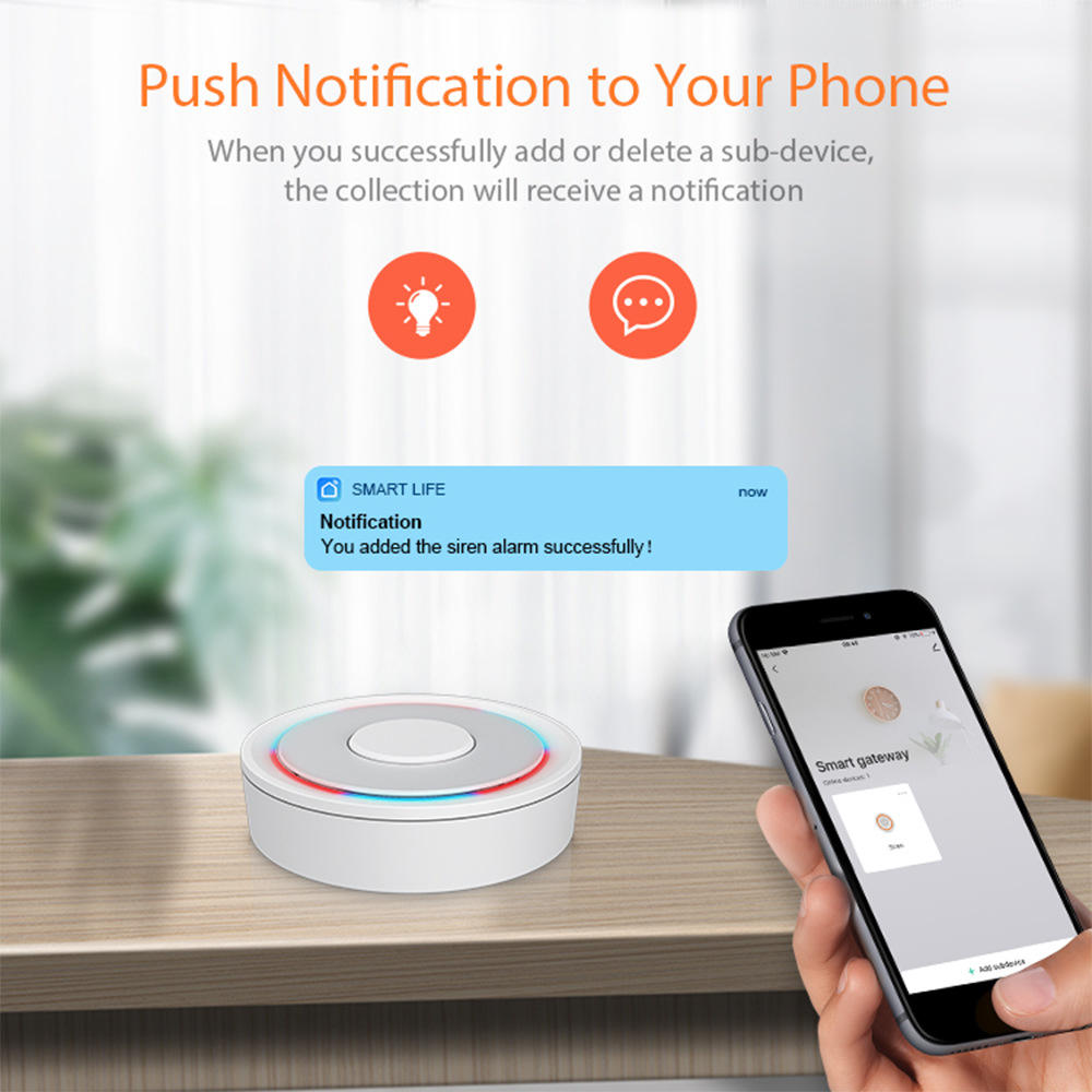 Smart Zigbee Wired & Wireless Gateway Hub