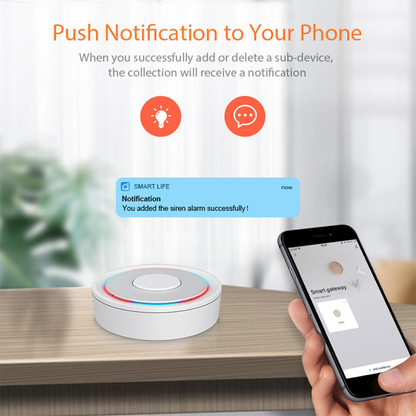 Smart Zigbee Wired & Wireless Gateway Hub