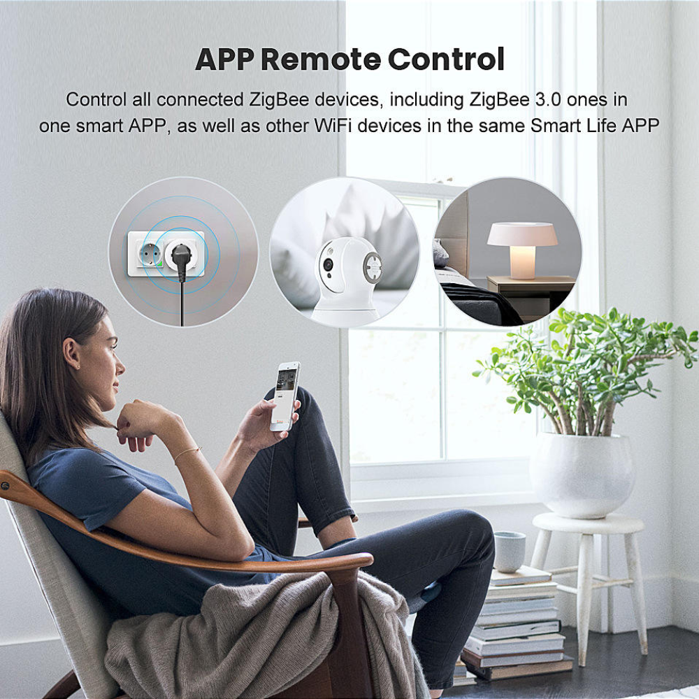 Smart Zigbee Wired & Wireless Gateway Hub