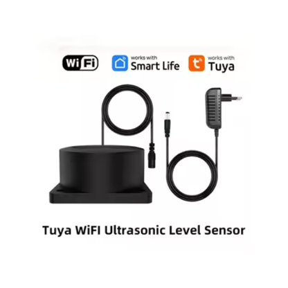 WiFi Smart Water Level Sensor – Ultrasonic Tank Monitor & Alarm