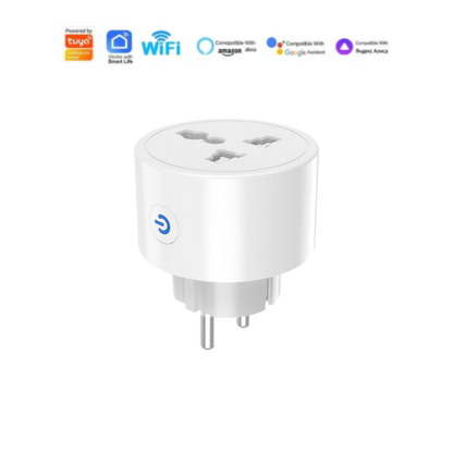 WiFi 20A Universal EU Socket | Wifi Smart Plug