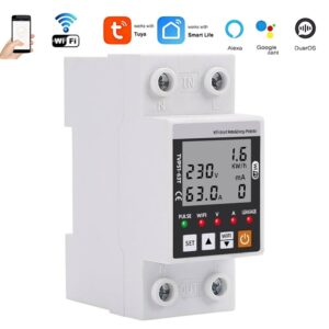 Smart Energy Saving Circuit Breaker 63A Smart WiFi Breaker | Current Leakage