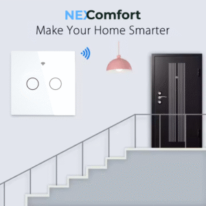 WiFi Touch Switch Panel 2 Gang