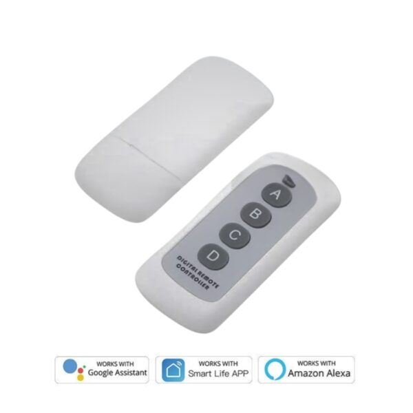 4 Button Wireless RF Remote Control