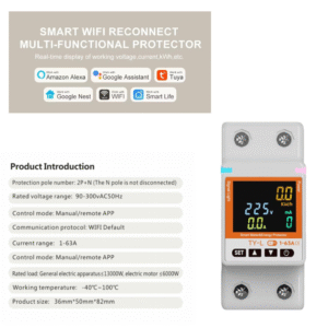 63A WiFi Smart Energy Meter