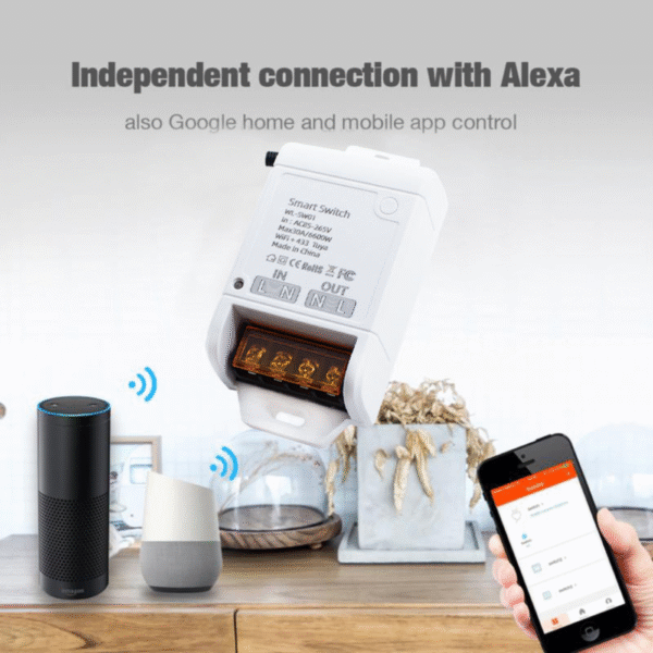 30A WiFi Smart Relay Switch