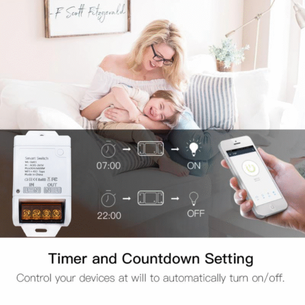 30A WiFi Smart Relay Switch