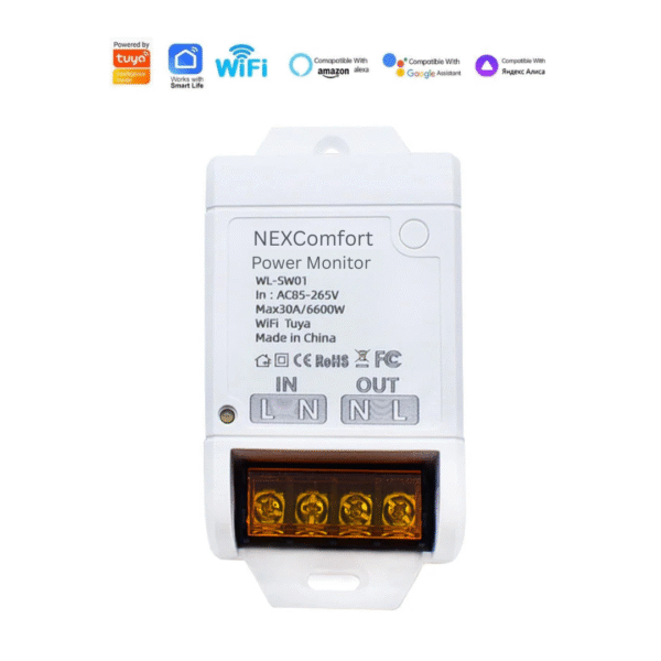 30A WiFi Smart Relay Switch