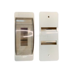 Waterproof Circuit Breaker Distribution Box – Perfect for Solar PV Systems with front and back