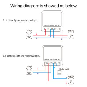 Smart WiFi Switch Mini Wireless Home Automation installation