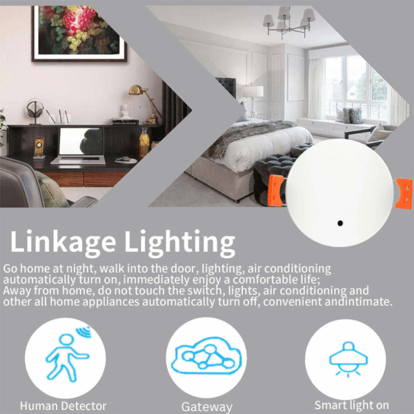 Tuya Ceiling Motion Light Sensor