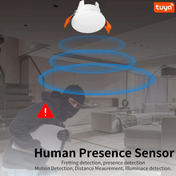 Tuya Ceiling Motion Light Sensor