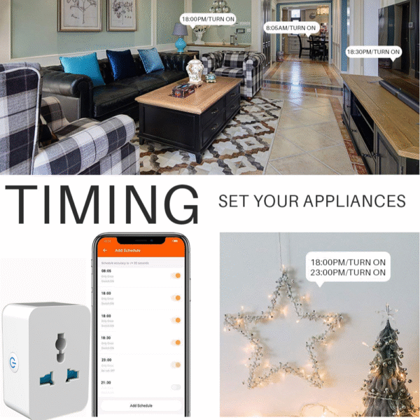 Universal 15A Smart Plug