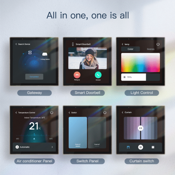 WiFi Smart Central Control Panel