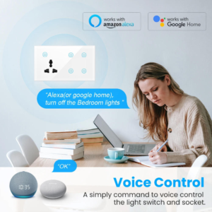 Wifi 4 Gang With Multi Socket