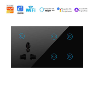 Wifi 4 Gang With Multi Socket