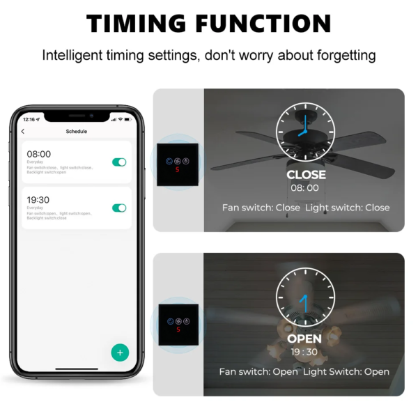 Smart Light + Fan Dimmer