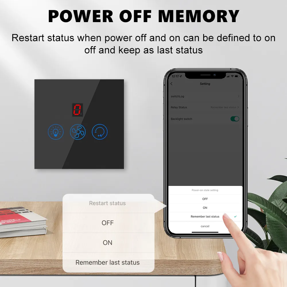 Smart Light + Fan Dimmer