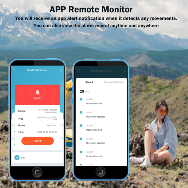 Smart PIR Motion Sensor for Alarm System