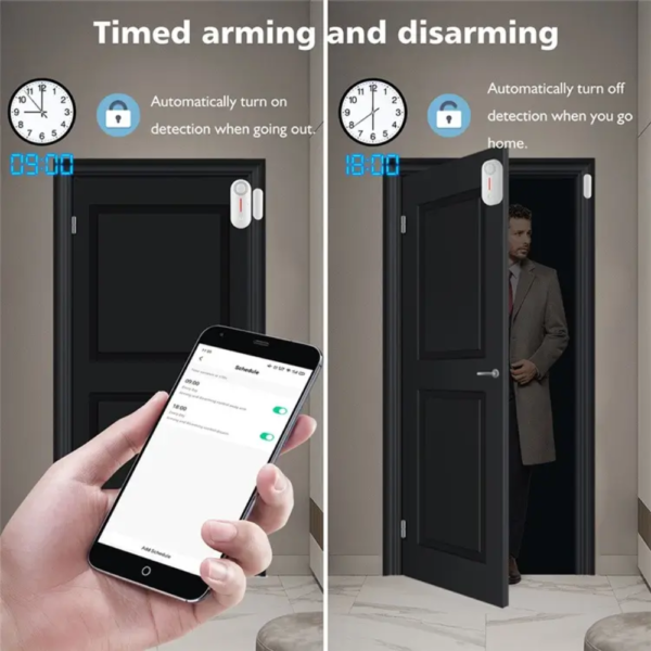 Smart Security Sensor & Loud Buzzer Alarm