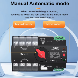 TOMZN Smart Changeover ATS Switch 4P
