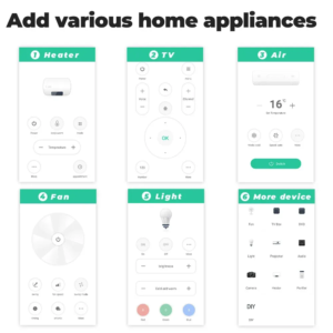 WiFi Smart IR + RF Remote Control