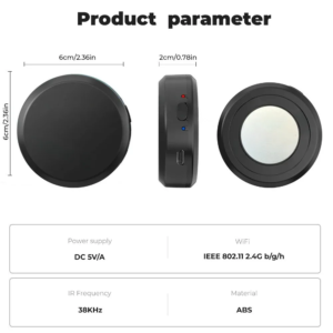 WiFi Smart IR + RF Remote Control