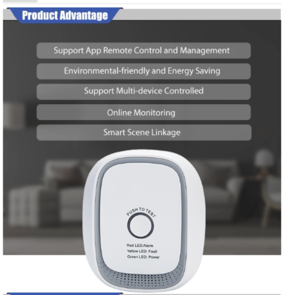 Zigbee Combustible Natural Gas Sensor